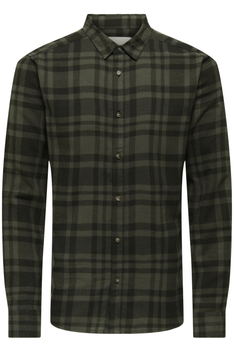 Only & Sons onsgudmund ls checked shirt noos